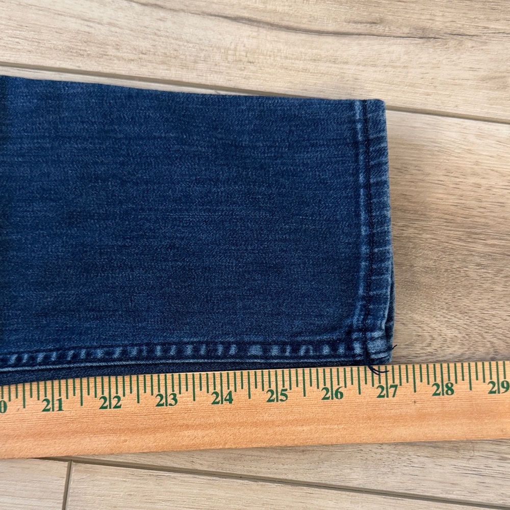 Hollister Women’s Juniors 7R (27-28) Y2K Jeans Low Rise Skinny Stretch Dark Blue - Picture 14 of 15
